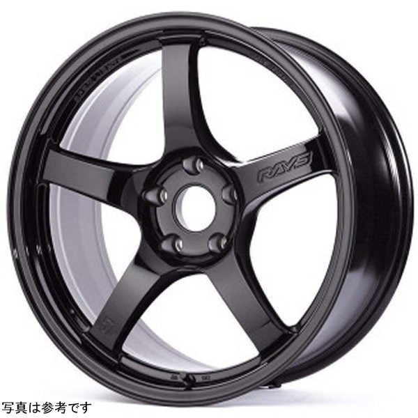 【USA在庫あり】 Gram Lights 57CR 18x9.5 +38 5-114.3 Glass ブラック Wheel (Min Order Qty Of 20) glsWGCRX38EGBP JP店