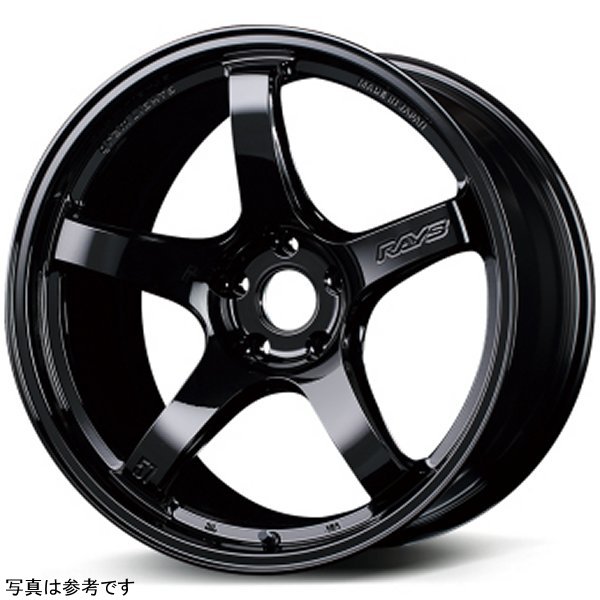 【USA在庫あり】 Gram Lights 57CR 18x9.5 +38 5x114.3 グロスブラック Wheel glsWGCRX38EGX JP店