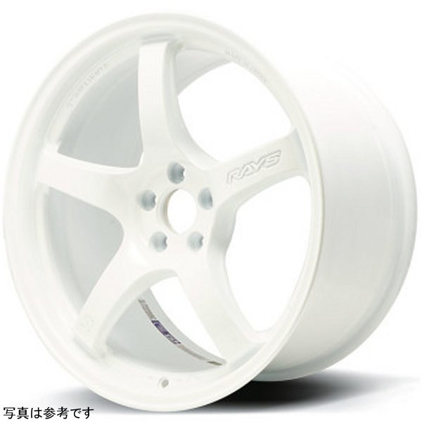 【USA在庫あり】 Gram ライト 57CR 18x9.5 +38 5-120 Ceramic Pearl ホイール glsWGCRX38WCPP JP店