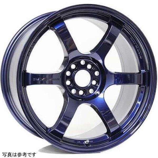【USA在庫あり】 Gram ライト 57DR 18x9.5 +38 5-114.3 Eternal ブルー Pearl ホイール (Min Order Qty 20) glsWGIX38EEBP JP店