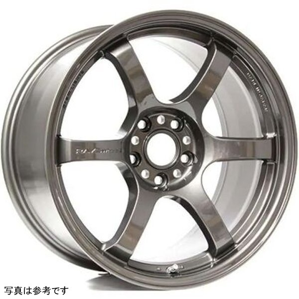 【USA在庫あり】 Gram ライト 57DR 18x9.5 +38 5-114.3 HS Gunmetallic ホイール (Min Order Qty 20) glsWGIX38EHGP JP店