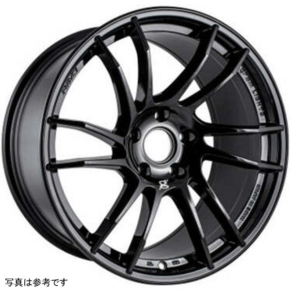 【USA在庫あり】 Gram Lights 57XR 18x9.5 +38 5-114.3 Glossy ブラック Wheel (Minimum Order Qty 20) glsWGJRX38EGX JP店