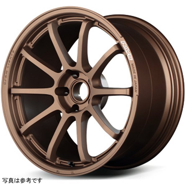【USA在庫あり】 Gram Lights 57NR 18X9.5 +12 5-114.3 ダークブロンズ Wheel glsWGNX12EJPJ JP店