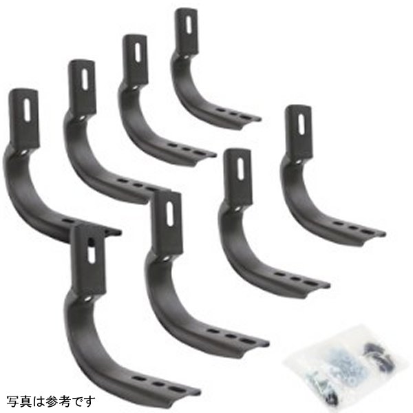 【USA在庫あり】 Go Rhino 19-20 シボレー Silverado 1500 ブラケット for OE Xtreme Cab Length SideSteps gor6840475 JP店