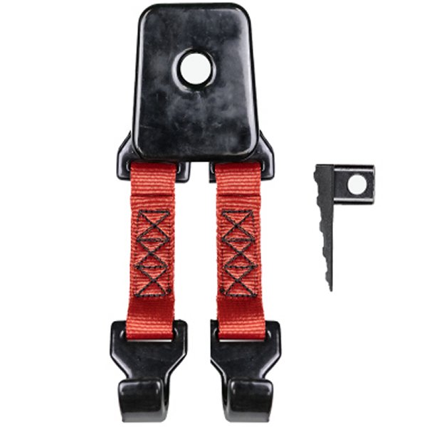 【USA在庫あり】 Go Rhino Xventure Gear El Gato Tire Strap Hook Accessory - ブラック gorXG-RJ50030B JP店