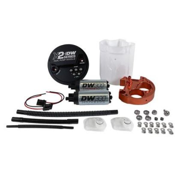 【USA在庫あり】 DeatschWerks 08年-21年 スバル WRX/STI X2 Series フューエルポンプ Module w/ Dual DW300 Pumps dwk9-301-7050 JP店