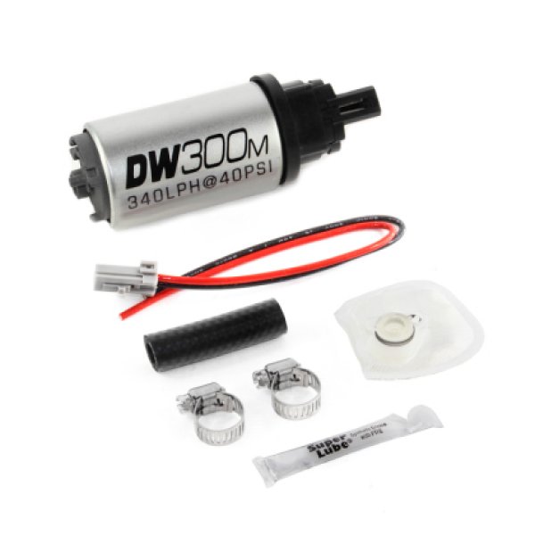 【USA在庫あり】 DeatschWerks 340 LPH フォード In-Tank フューエルポンプ DW300M Series w/ 05年-10年 Mustang V6 / V8 インストールキット dwk9-305-1034 JP店