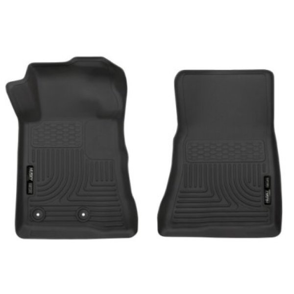 【USA在庫あり】 Husky Liners 15年-22年 フォード Mustang X-act Contour Series フロント フロアライナー - ブラック hsl55471 JP店