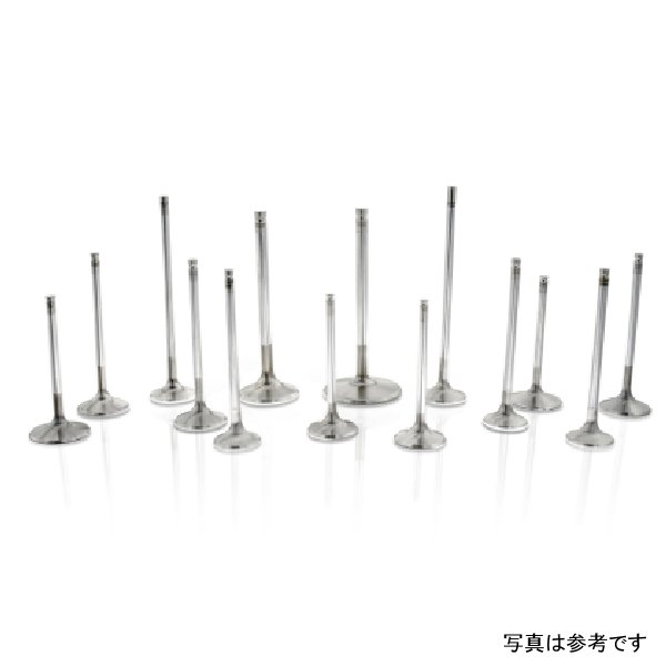 【USA在庫あり】 Ferrea 30mm 5.45mm 109.15mm 22度フロー半径 Grve ストック 6000シリーズ エキゾーストバルブ 8個セット Acura K20 ferF6071 JP店
