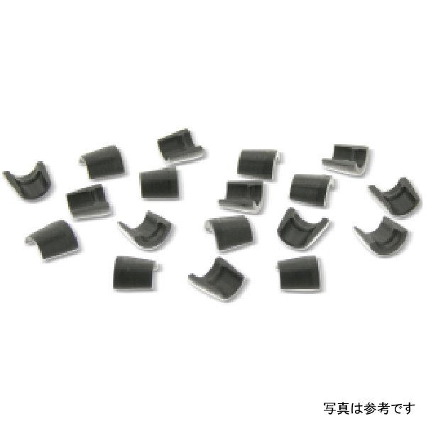 【USA在庫あり】 Ferrea 7mm ラジアルグルーブ スチールバルブロック 16個セットE11021と併用 日産 2.4L KA24DE ferK10062 JP店