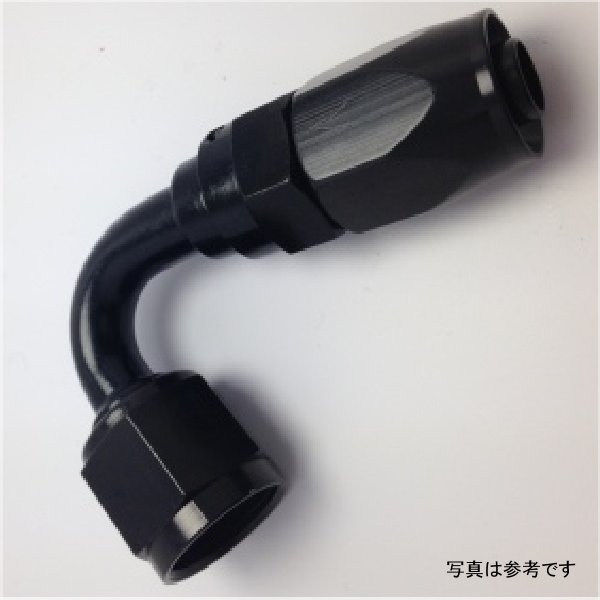 【USA在庫あり】 Fragola -6AN x 120度 Pro-Flowホースエンド ブラック fra231206-BL JP店