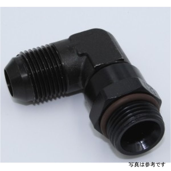 【USA在庫あり】 Fragola -8AN x 3/4 16 (8) 90度スイベル ブラック fra499208-BL JP店
