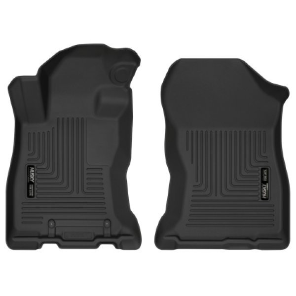 【USA在庫あり】 Husky Liners 2019 スバル Forester ブラック フロント フロアライナー hsl54731 JP店