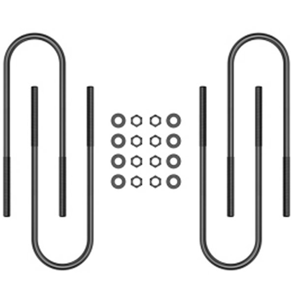 【USA在庫あり】 ICON 2011+ フォード F-250/F-350 リヤ 15in U-ボルト キット ico67003 JP店