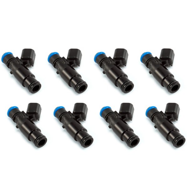 【USA在庫あり】 Injector Dynamics 1340cc Injector - 48mm Length - 14mm Top - 14mm ブラック Bottom Adaptor (Set of 8) idx1300.48.14.14B.8 JP店