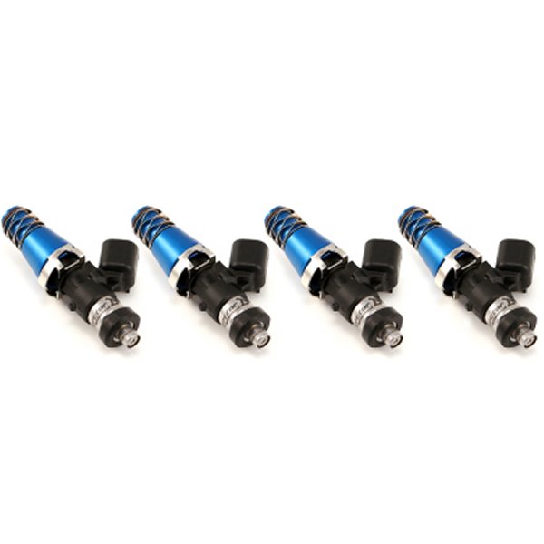 【USA在庫あり】 Injector Dynamics 1340cc インジェクター - 60mm Length - 11mm ブルー Top - Denso Lower Cushion (Set of 4) idx1300.60.11.D.4 JP店