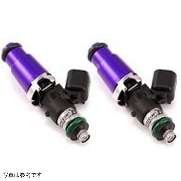 【USA在庫あり】 Injector Dynamics 2600-XDS インジェクター - 60mm Length - 14mm Purple Top - 14mm Lower Oリング (Set of 2) idx2600.60.14.14.2 JP店