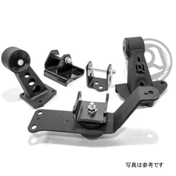 【USA在庫あり】 Innovative 00年-09年 ホンダ S2000 K-Series ブラック Steel Mounts 75A ブッシング inm80750-75A JP店