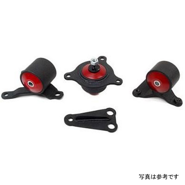 【USA在庫あり】 Innovative 02年-05年 シビック K-Series ブラック Steel Mounts 85A ブッシング (Not K24 Trans) inm90650-85A JP店 52,664円