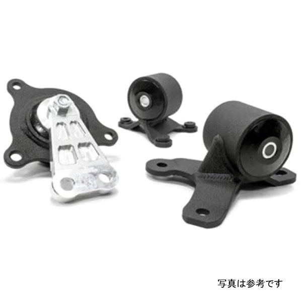 【USA在庫あり】 Innovative 02年-05年 シビック K-Series ブラック Steel Mounts 95A ブッシング (Not K24 Trans) inm90650-95A JP店