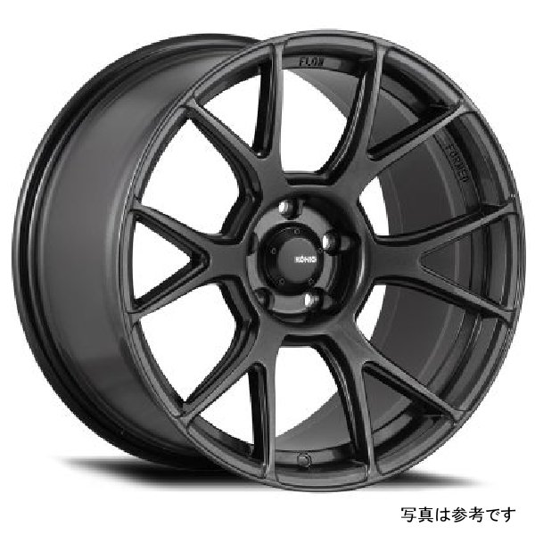 【USA在庫あり】 Konig Ampliform 18x9.5B 5x114.3 ET35 Dark Metallic Graphite kngAM98514356B JP店