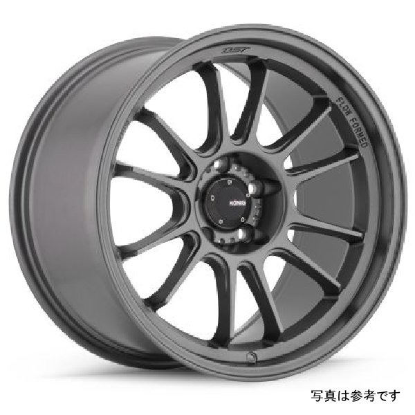 【USA在庫あり】 Konig Hypergram 18x9.5 5x114.3 ET25 Matte Grey kngHG9851425G JP店