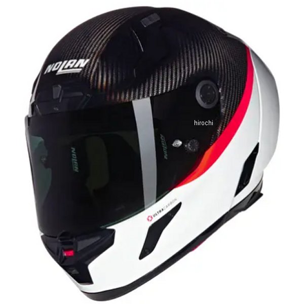 【メーカー在庫あり】 ノーラン NOLAN フルフェイスヘルメット X804RS D.O.C. カーボン/白 346 Mサイズ 49838 JP店