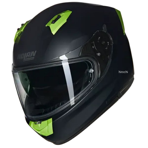 【メーカー在庫あり】 ノーラン NOLAN フルフェイスヘルメット N606 ノーブルクラシック 黒/緑 311 Lサイズ 60119 JP店