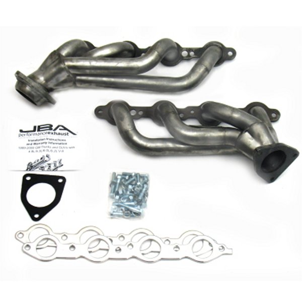 【USA在庫あり】 JBA 02年-13年 GM Truck 4.8L/5.3L LS Raw 409 Cat4Ward Header jba1850S-2 JP店