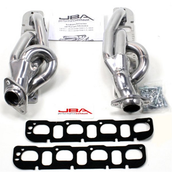 【USA在庫あり】 JBA 09年-19年 RAM 5.7L HEMI 1-5/8in Primary シルバー Ctd Cat4Ward Header jba1961S-2JS JP店