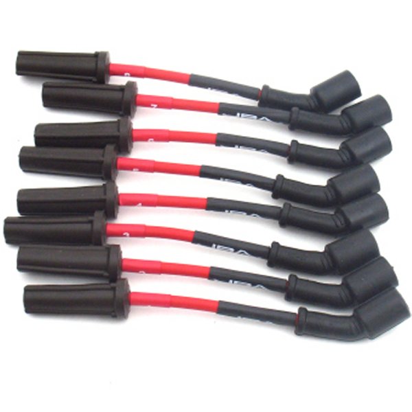 【USA在庫あり】 JBA 10年-20年 シボレー Camaro 6.2L Ignition Wires - レッド jbaW0812 JP店