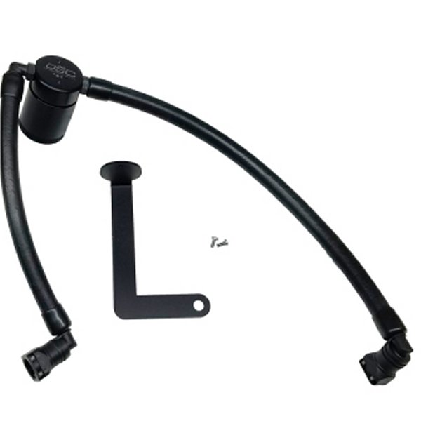 【USA在庫あり】 J&L 10年-19年 フォード Flex EcoBoost V6 Passenger Side Oil セパレーター 3.0 - ブラック アノダイズド jlt3035P-B JP店
