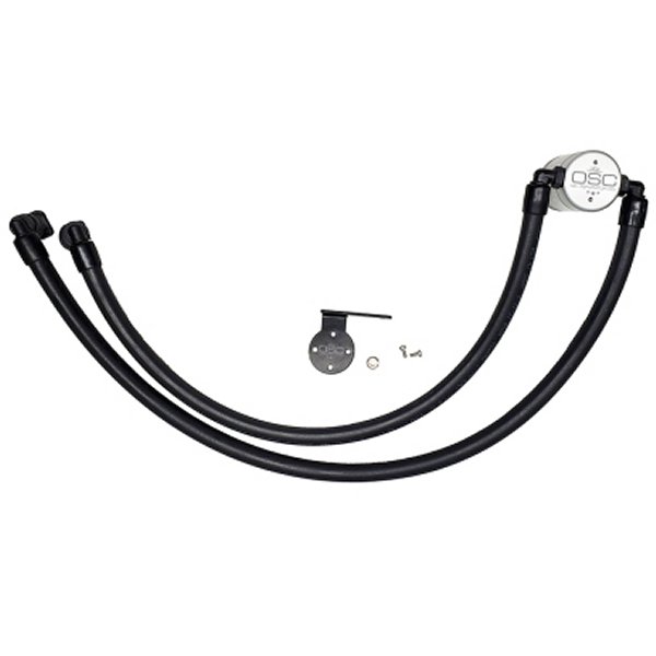 【USA在庫あり】 J&L 17年-22年 フォード F-250 6.2L/7.3L Passenger Side Oil セパレーター 3.0 - クリア アノダイズド jlt3042P-C JP店