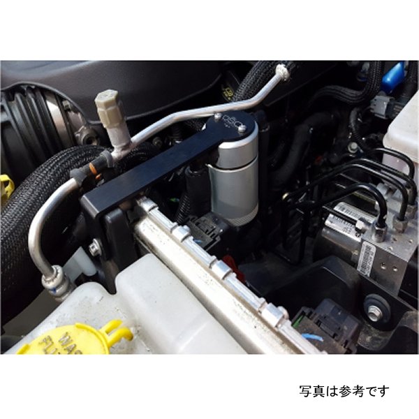 【USA在庫あり】 J&L 12年-17年 ジープ ラングラー JK 3.6L Passenger Side Oil セパレーター 3.0 - クリア アノダイズド jlt3064D-C JP店