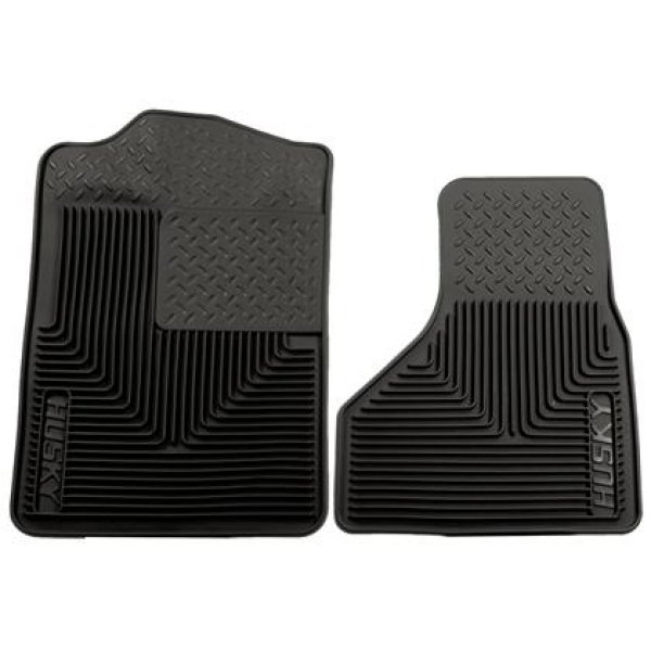 【USA在庫あり】 Husky Liners 08年-10年 フォード F-250/F-350/F-450 SuperDuty Heavy Duty ブラック フロント フロアマット hsl51201 JP店