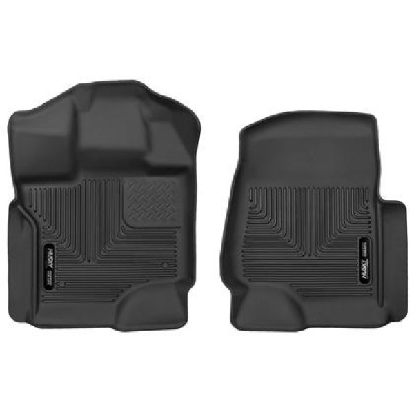 【USA在庫あり】 Husky Liners 15-23 Ford F-150 S.Crew/S.Cab X-Act Contour Black Front Seat Floor Liners hsl53341 JP店