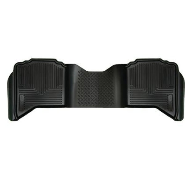 【USA在庫あり】 Husky Liners 07年-13年 トヨタ Tundra Crew Cab / Ext Cab X-Act Contour ブラック 2nd Seat Floor Liner hsl53811 JP店