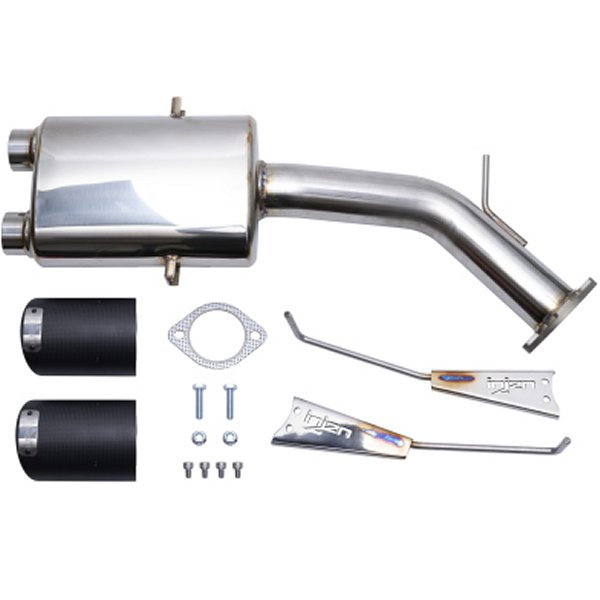 【USA在庫あり】 Injen 19-21 ヒュンダイ Veloster L4 1.6L Turbo Performance ステンレススチール Axle Back Exhaust System injSES1342AB JP店