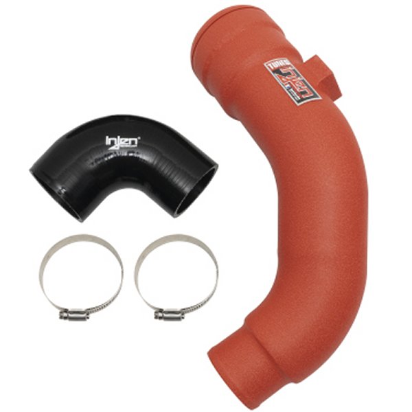 【USA在庫あり】 Injen 17-22 フォード F250/F/350/F-450/F-550 V8-6.7L Turbo Diesel Wrnkl Red インタークーラー Cold Side Piping injSES9004ICPCWR JP店