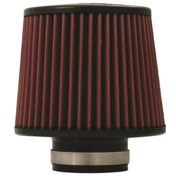 【USA在庫あり】 Injen High Performance エアフィルター - 2.50 ブラック フィルター 6 Base / 5 Tall / 5 Top injX-1012-BR JP店