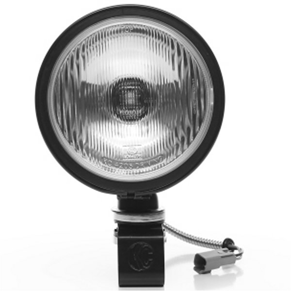 【USA在庫あり】 KC HiLiTES Dayライトer 6in. Halogen ライト 100w Spread Beam (シングル) - ブラック SS kcl1234 JP店 25,312円