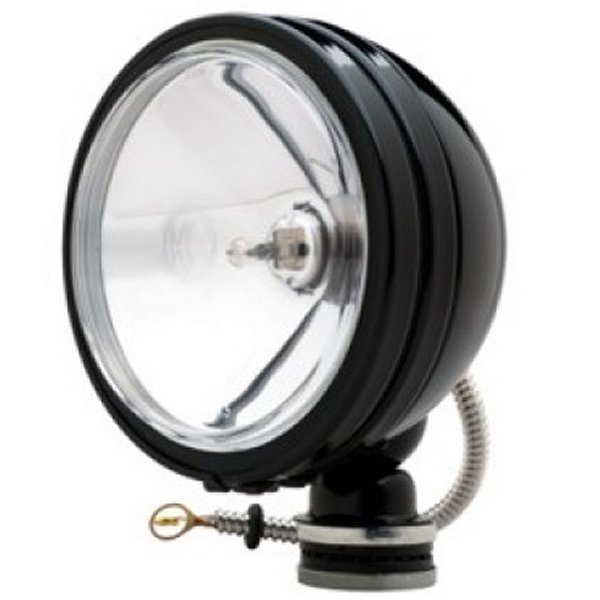 【USA在庫あり】 KC HiLiTES Dayライトer 6in. Halogen ライト 100w Spot Beam (2個 Pack System) - ブラック SS kcl238 JP店