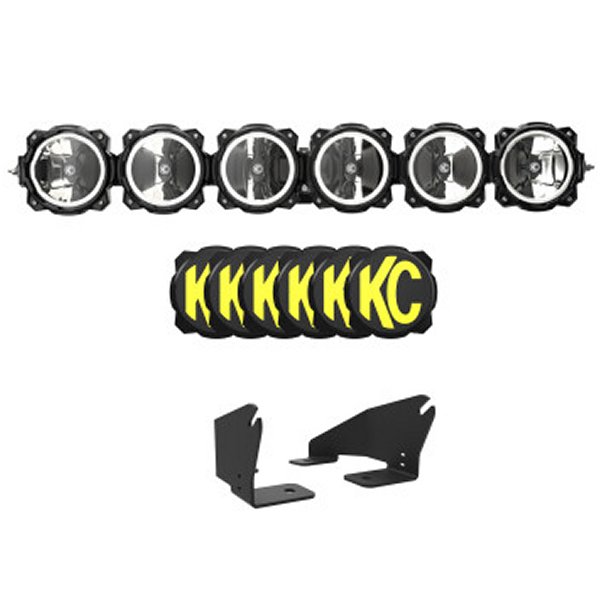 【USA在庫あり】 KC HiLiTES 2022+ Polaris RZR Pro XP 39in. Pro6 Gravity LED 6-ライト 120w Combo Beam kcl91343 JP店