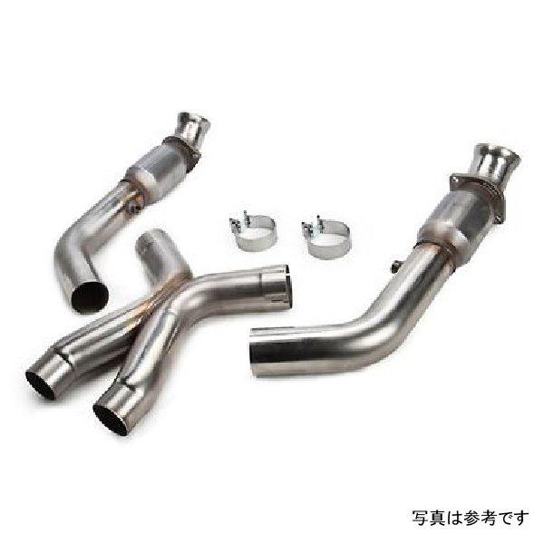 【USA在庫あり】 Kooks 2016 + シボレー Camaro SS LT1 6.2L 3in x 2 3/4in OEM High Flow Catted Connections Pipes SS ksh22603300 JP店
