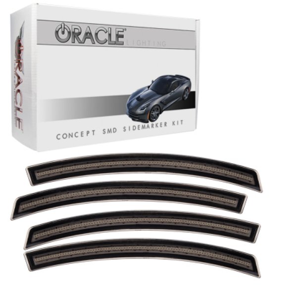 【USA在庫あり】 Oracle シボレー Corvette C7 Concept Sidemarker セット - Tinted - No Paint SEE WARRANTY orl2392-020 JP店