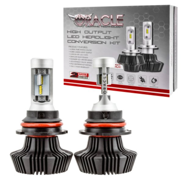 【USA在庫あり】 Oracle 9005 4000 Lumen LED ヘッドライト バルブ (2個) - 6000K SEE WARRANTY orl5239-001 JP店