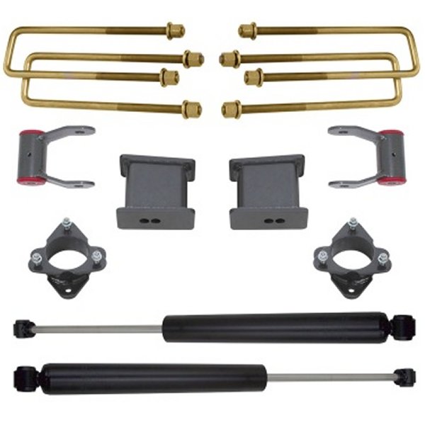 【USA在庫あり】 MaxTrac 07-16 GM C1500 2WD w/Cast Steel Susp. 5in リア Lift Kit mxt901355 JP店