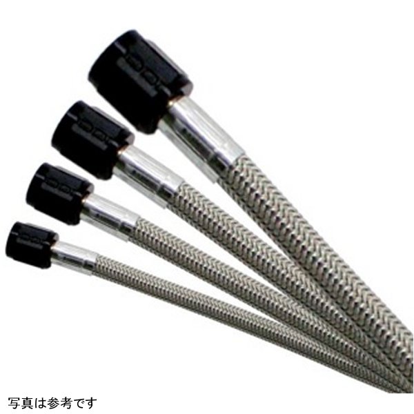 【USA在庫あり】 Nitrous Express 4AN 4ft ステンレススチール Braided Hose ブラック nex11148 JP店