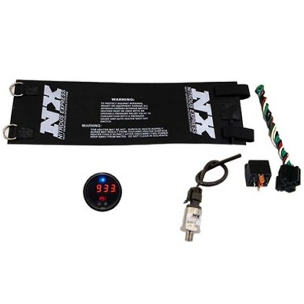 【USA在庫あり】 Nitrous Express 2-5/16in Nitrous Pressure Controller/ゲージ/ボトル Heater キット nex15531 JP店