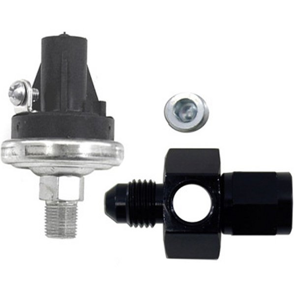 【USA在庫あり】 Nitrous Express EFI フューエル Pressure Safety Switch w/4AN Manifold nex15718 JP店